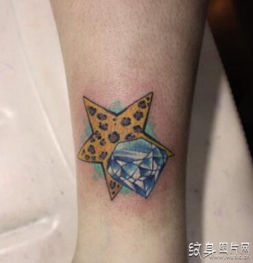 性感豹纹纹身图案欣赏，将狂野进行到底