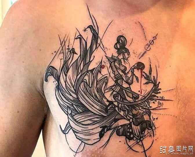 九尾狐纹身图案欣赏，关于它的传说故事你知道多少