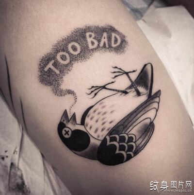 黑灰纹身图案精选，适应各种风格的经典纹身