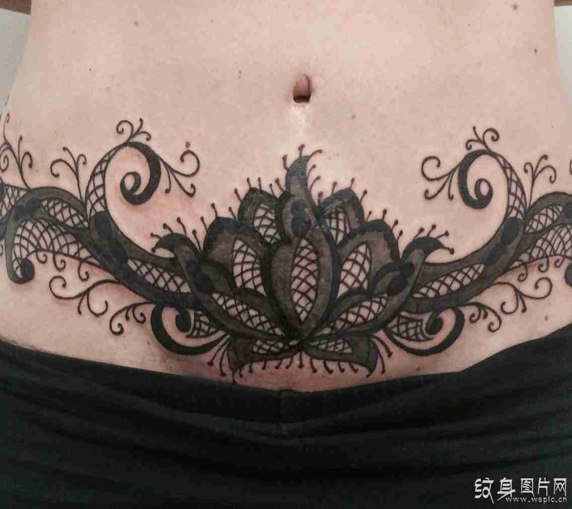 告别腹部妊辰纹烦恼 用纹身轻松遮盖妊辰纹