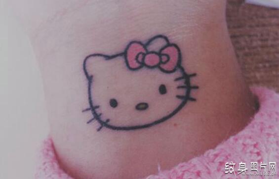 hello kitty纹身图案及手稿 充满乐趣的卡通记忆