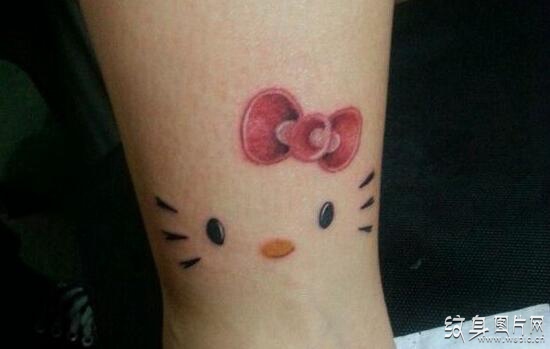hello kitty纹身图案及手稿 充满乐趣的卡通记忆
