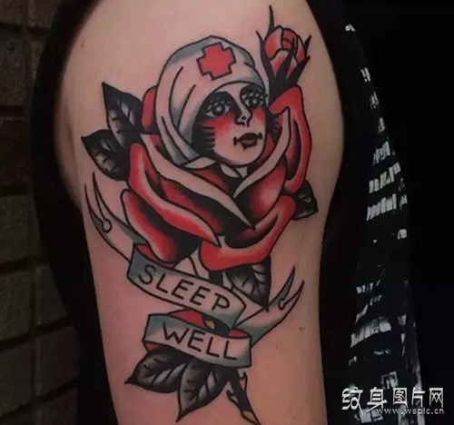 欧美复古纹身图案 永不过时的经典纹身设计