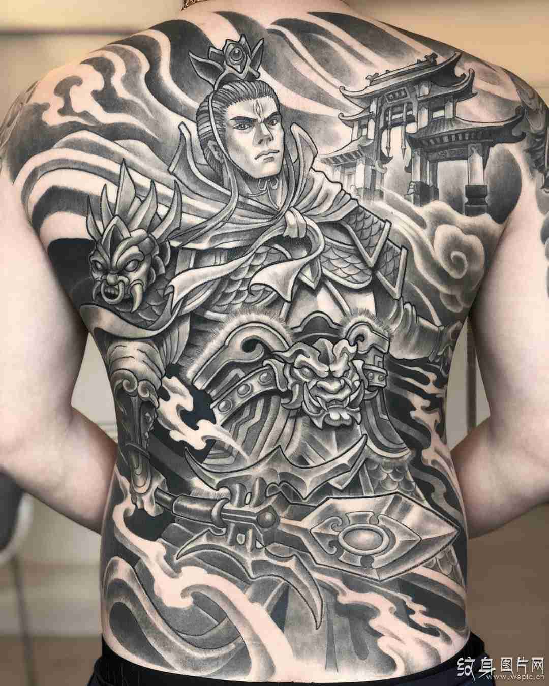 忠义纹身图案欣赏 中国传统美德的流传