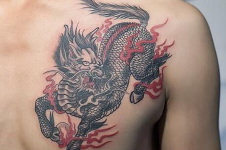 神兽纹身图案精选 上古传统八大神话生物