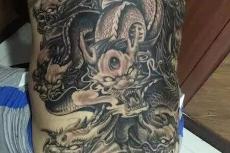 九龙拉棺纹身及手稿 细说其中的含义与禁忌