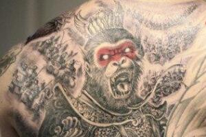 满背魔悟空纹身图案大全 与众不同的齐天大圣