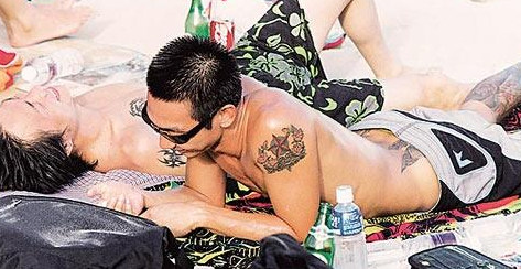 李灿森纹身