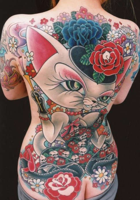 彩绘纹身