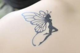 卡通花仙子纹身图案 最美的童年动漫记忆
