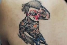 令人捧腹大笑的美猴王，个性社会猴纹身图案欣赏